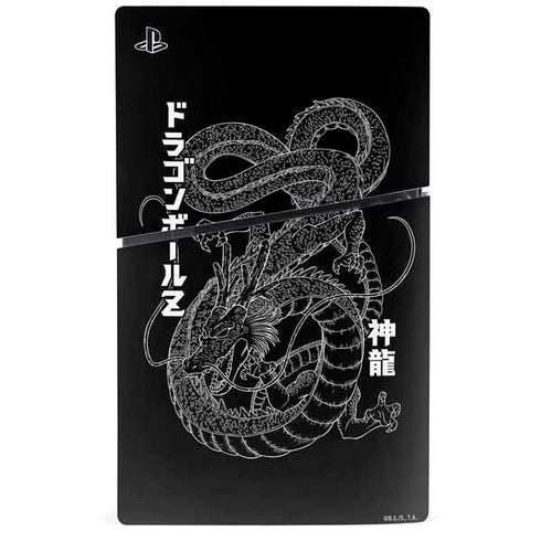 Dragon Ball Z Negative Shenron PS5 Slim Digital Edition Console Skin
